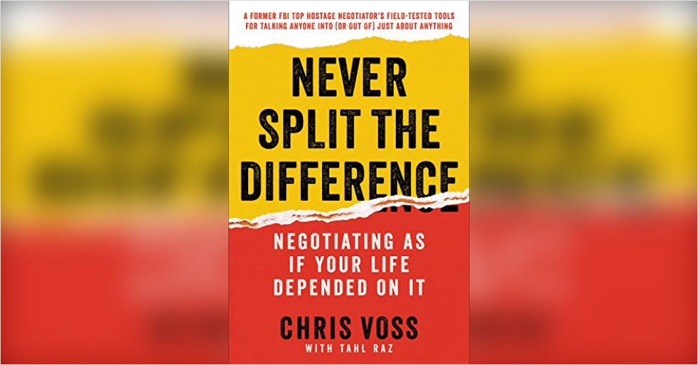 Negotiating As If Your Life Depended On It After a stint policing the rough streets of Kansas City, Missouri, Chris