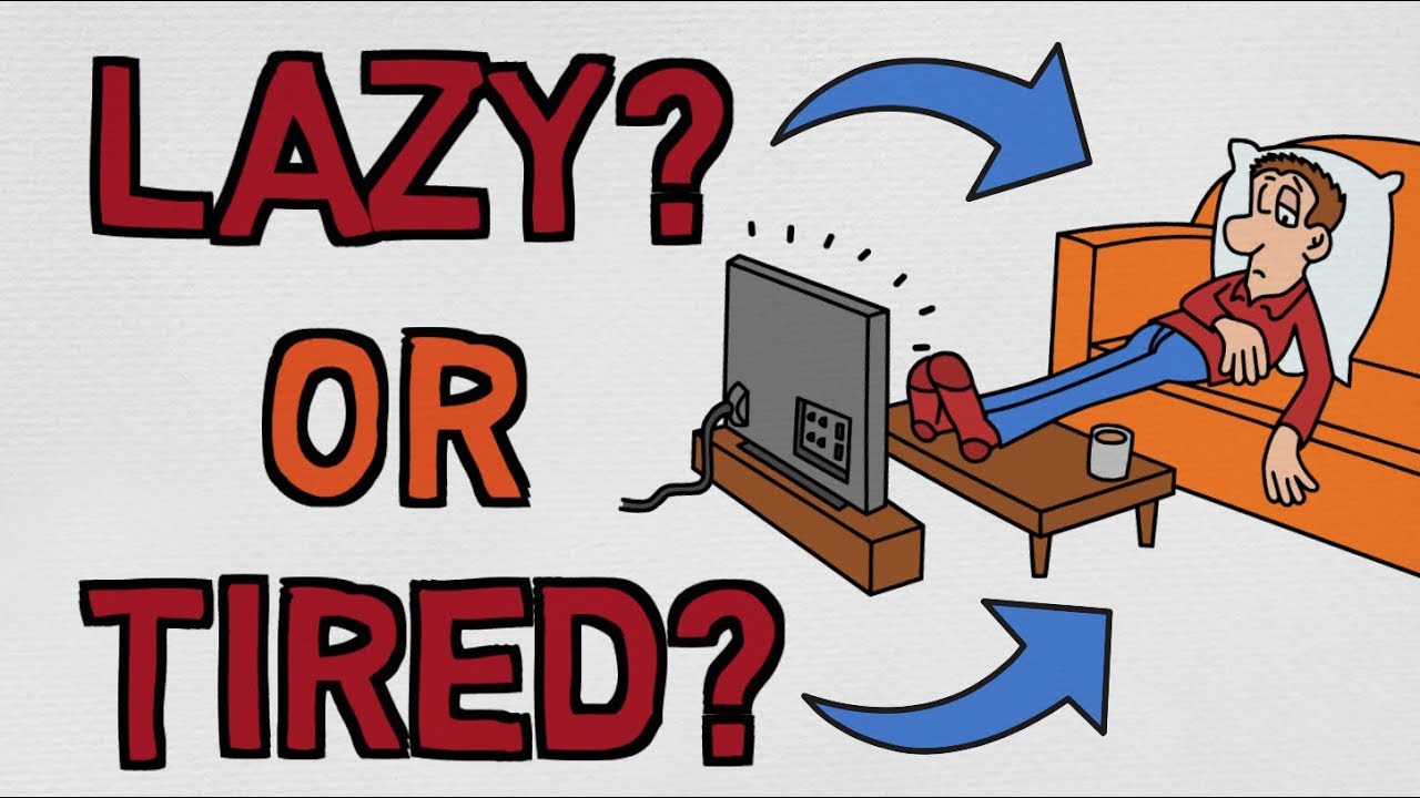 It’s important that you understand the difference between laziness and exhaustion. This video explains how you can