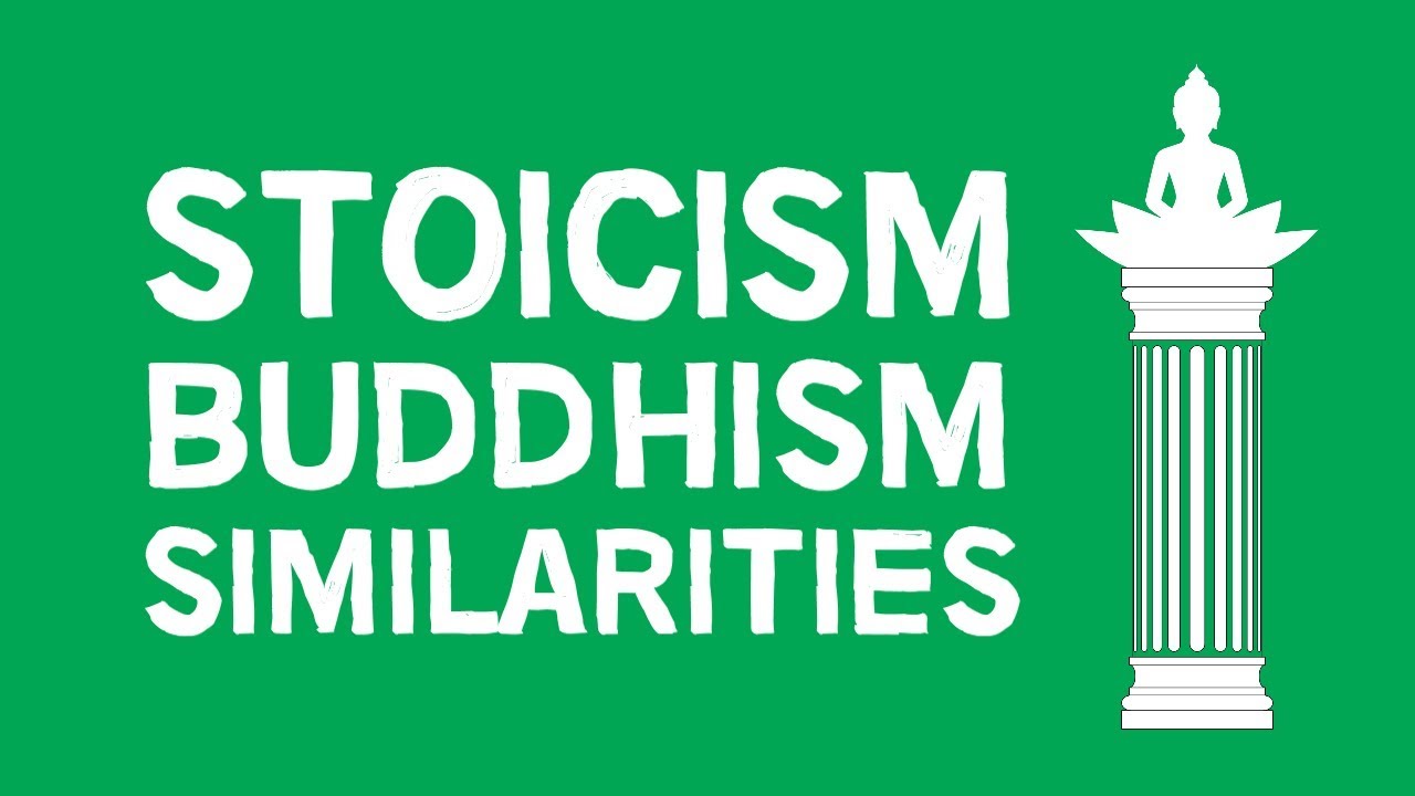 In what ways are Buddhism and Stoicism alike? This video presents 3 Similarities Between Buddhism &