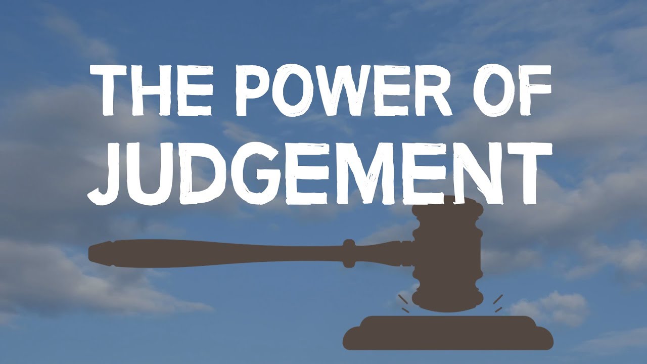 Our ability to judge is a powerful yet dangerous tool in our toolbox. In this video, Einzelgänger, shares some